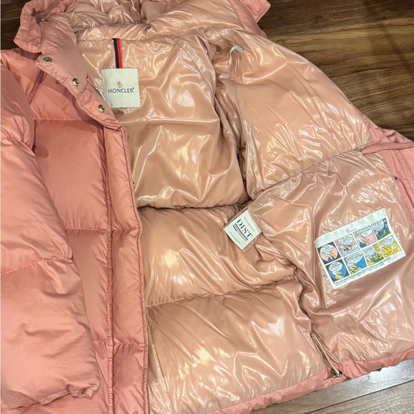 Moncler Blush Pink Puffer Jacket - Picture 3 of 3